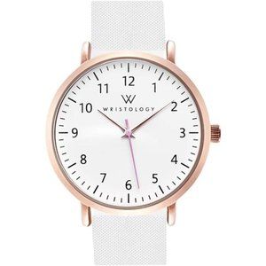 Maxi Numbers Watch, Silicone Band - Interchangeable Silicone Strap